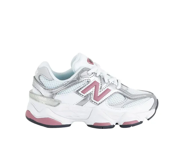 New Balance 9060 P90601Z6 sneakers bambino White Rosewood Silver