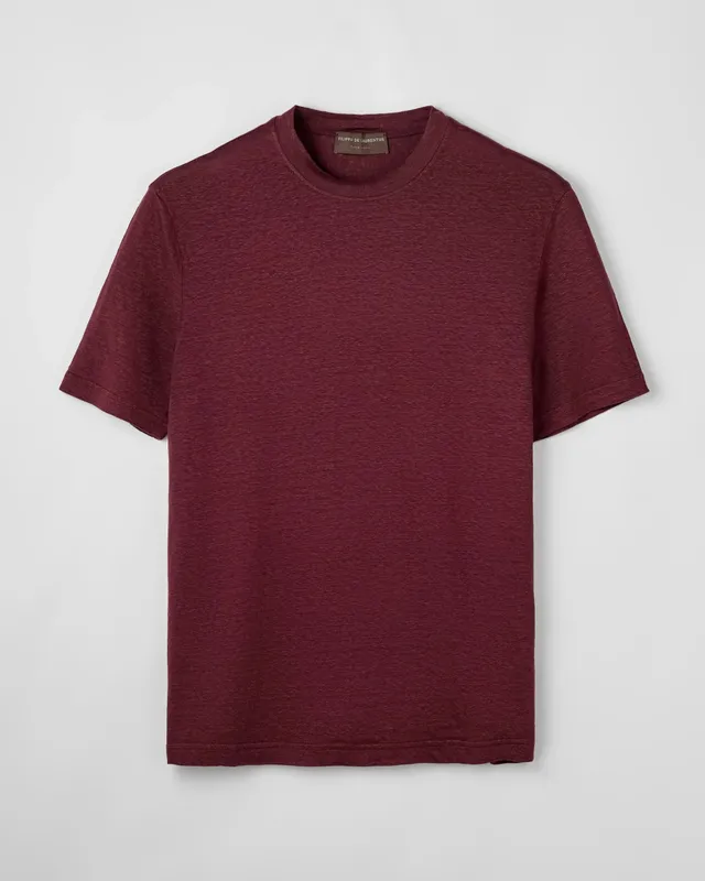 Filippo De Laurentiis TSMC JERLIN t-shirt Bordeaux uomo
