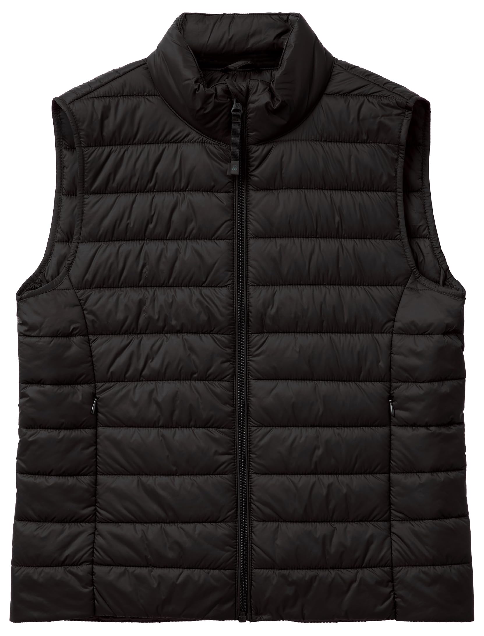 Benetton 2twddj00v Gilet Donna Micropiuma Blu