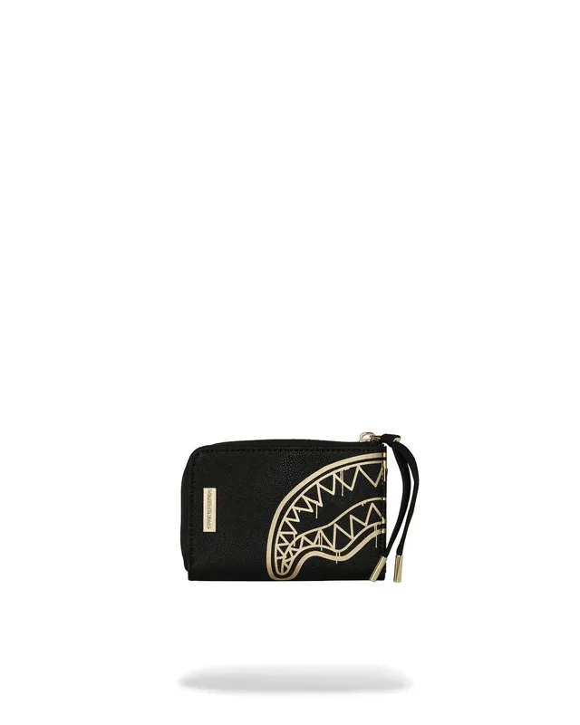 Sprayground 910W8978NSZ portafoglio nero oro
