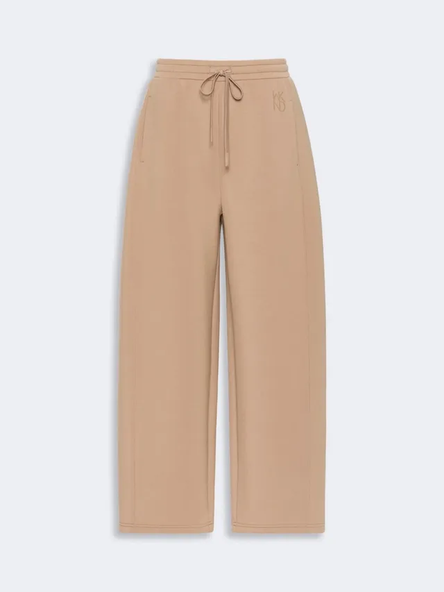 Weekend Max Mara Getto WKDGETTO003 Pantalone Scuba Cuoio
