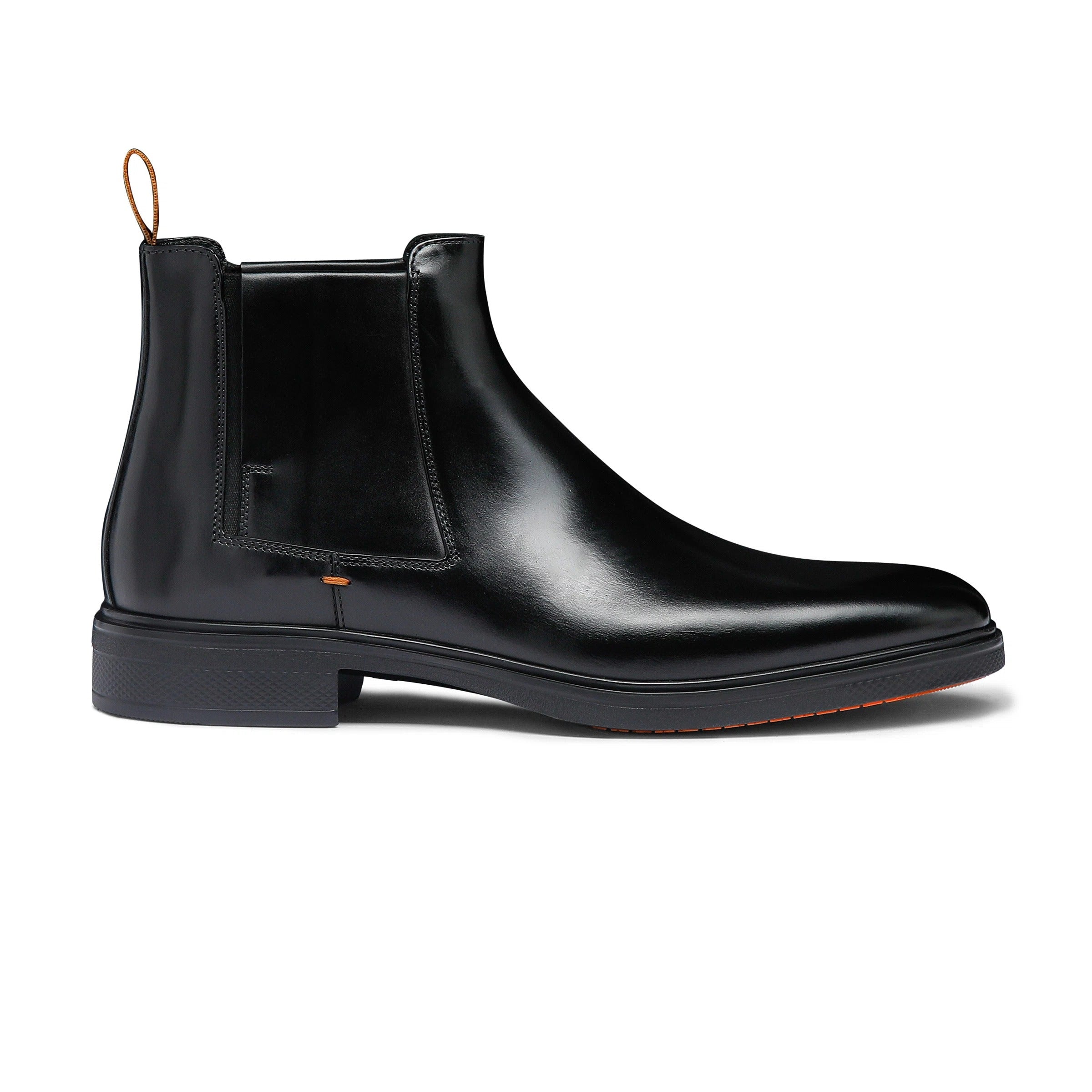 Santoni Easy MGEG18937NEAX Derby Pelle Nero Fumo 43