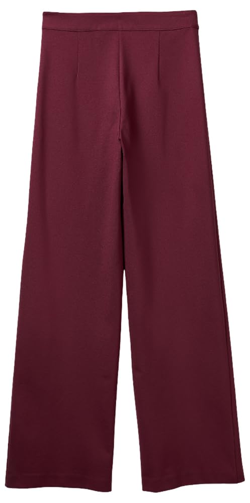 Benetton Pantaloni e Jeans Pantaloni Donna Neri Interlock