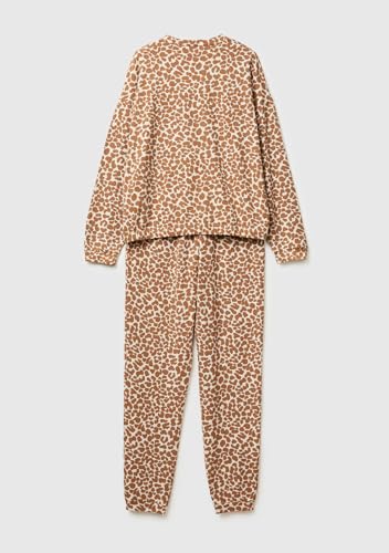 Benetton 32qh3p04e Set Pigiama Donna Maglia+Pantalone