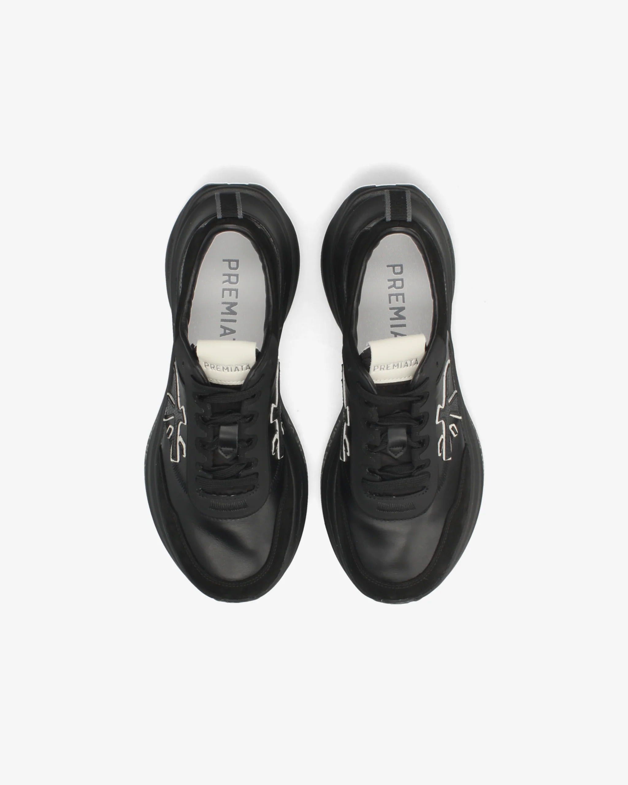 Premiata Hill 7905 Sneaker Nero Pelle Donna