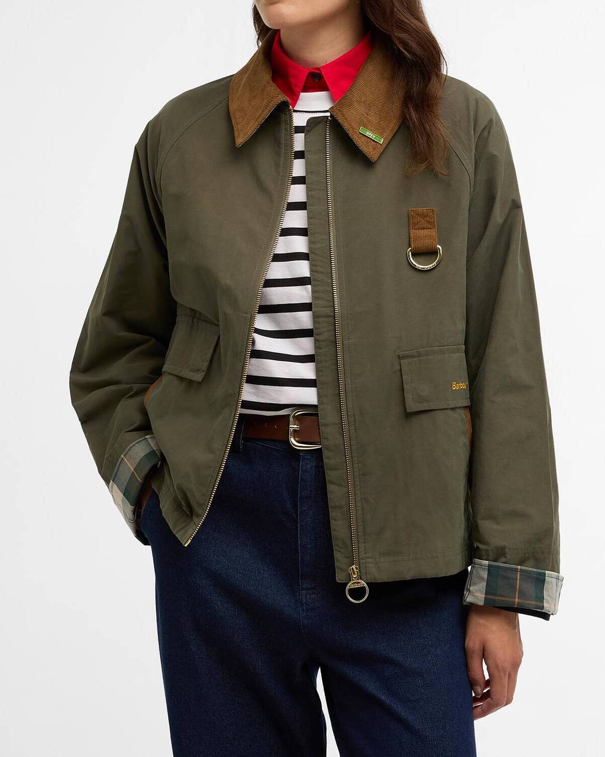 Barbour Spey LSP0311 giacca donna verde tartan