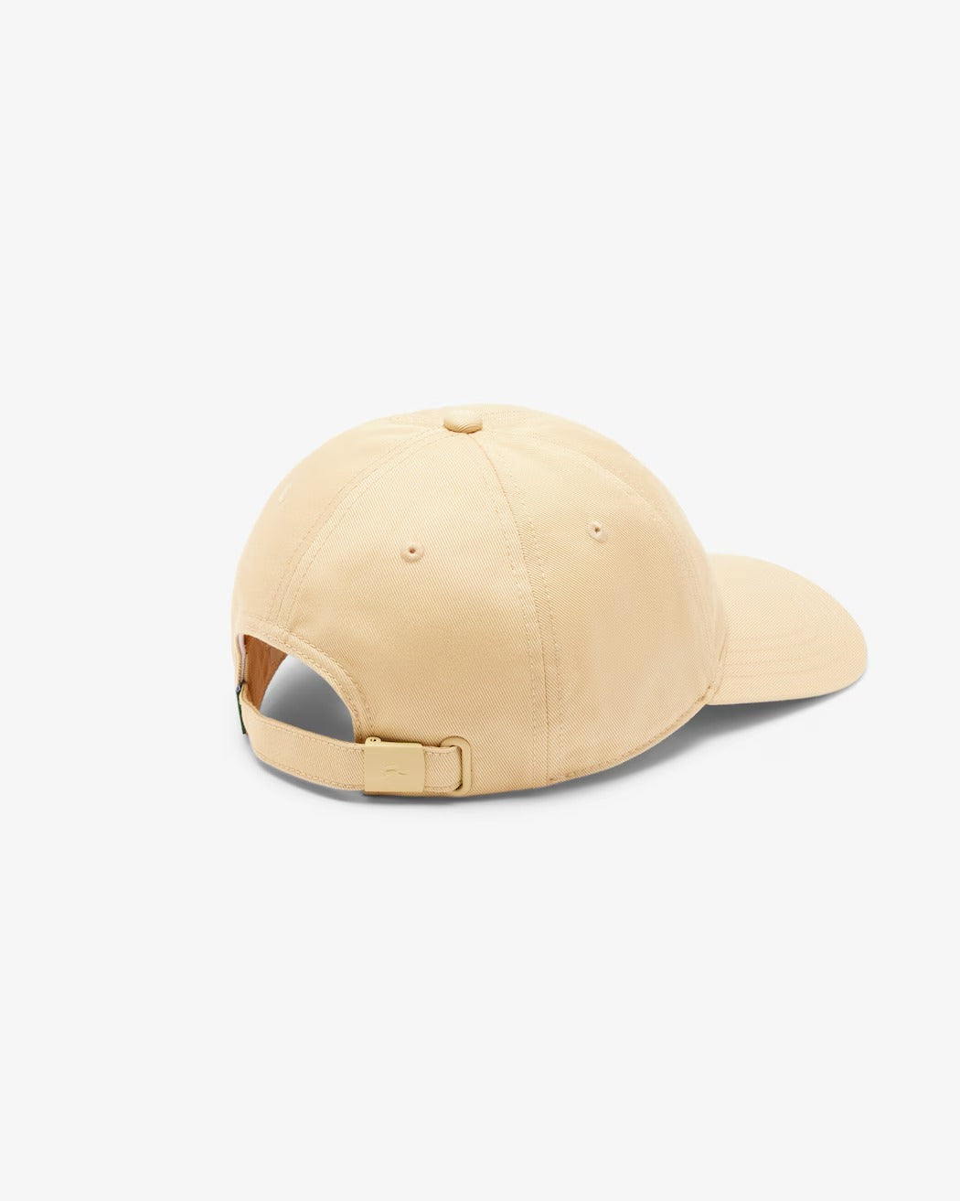 Lacoste RK0491 Cappello Baseball Beige Twill Cotone