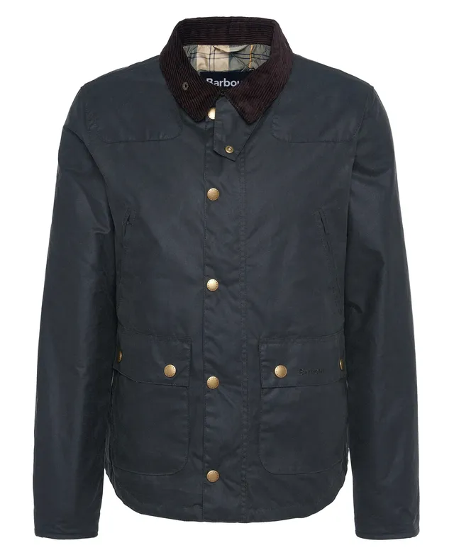 Barbour Reelin Wax MWX1106 Giacca Sage Cotone Cerato