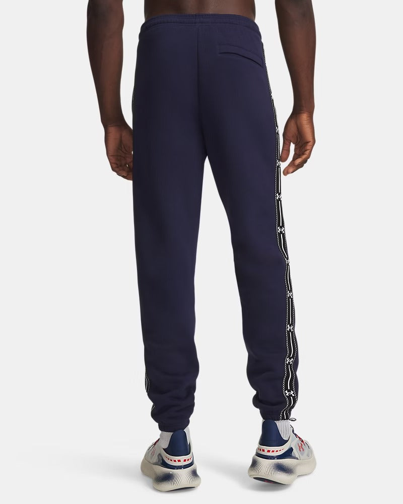 Under Armour Icon Fleece Taped 77-6013457 jogger navy pile