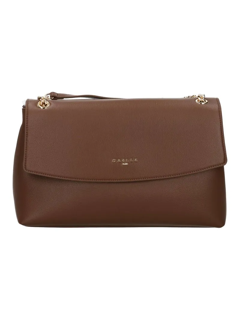 Gaelle Paris GAACW03057 borsa tracolla moka ecopelle