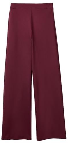 Benetton Pantaloni e Jeans Pantaloni Donna Neri Interlock