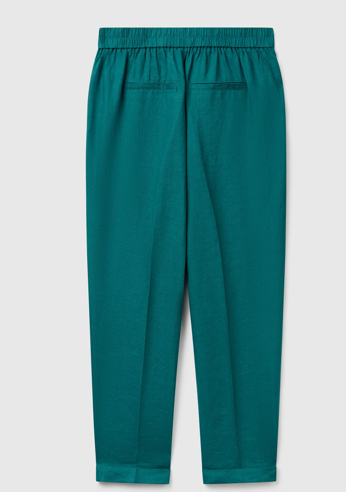 Benetton Pantaloni Regular Donna Blu Notte 016