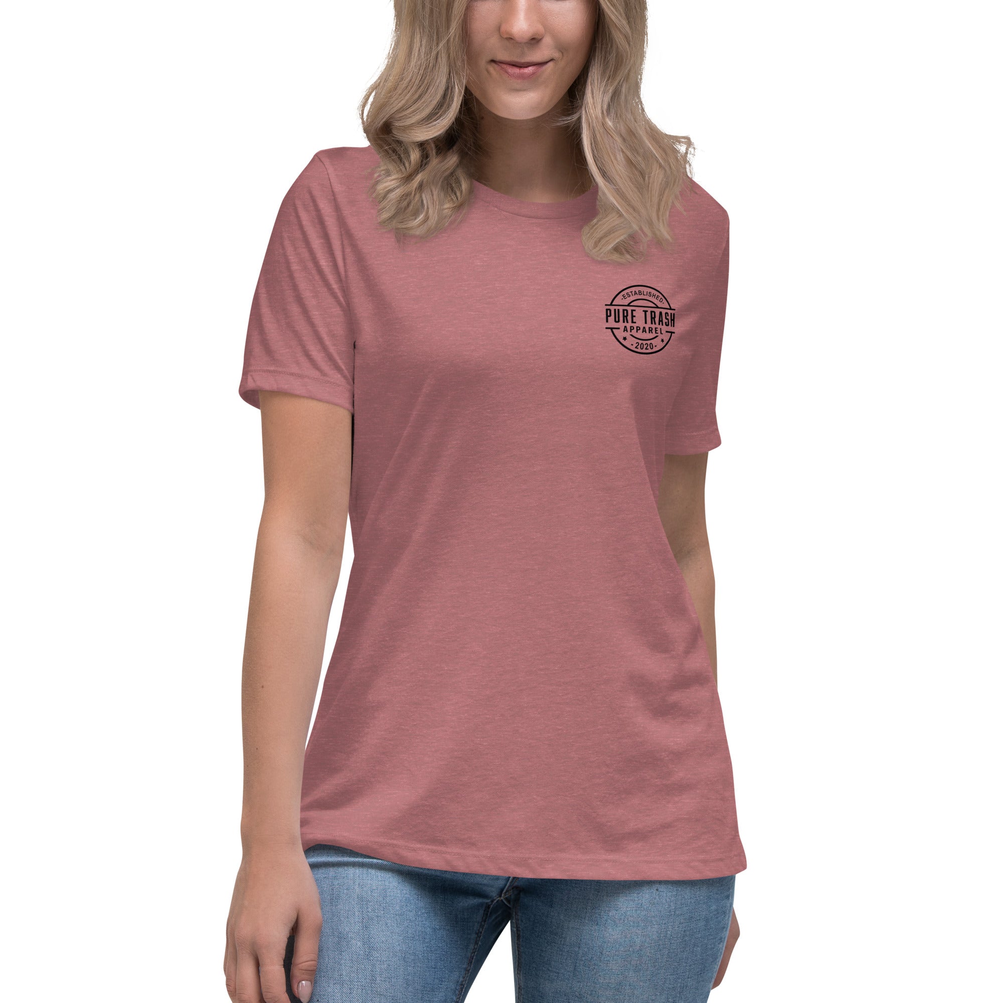 Pure Trash Collection Established maglietta donna cotone relaxed