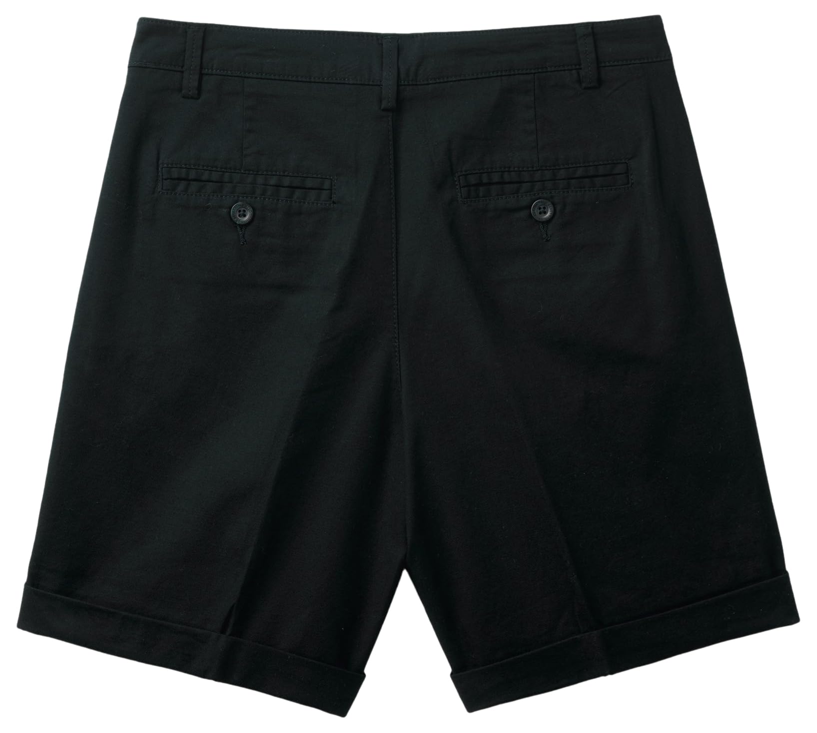 Benetton 4CV0592G5 Bermuda Donna Nero 42