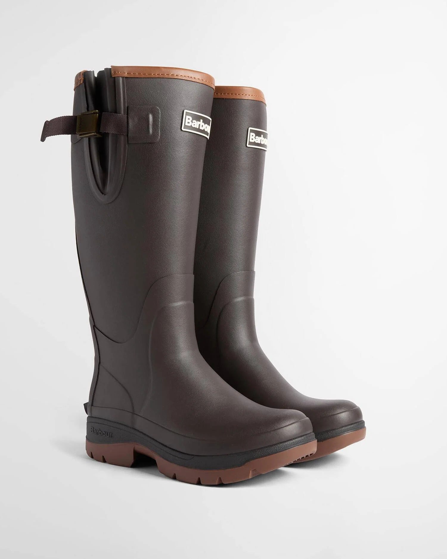 Barbour LRF0063 Tempest Stivale Donna Brown Impermeabile