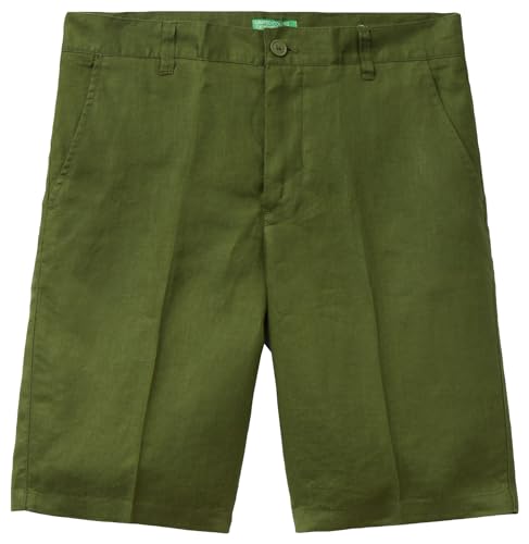 Benetton Shorts Uomo pantaloncini cotone basic estivi