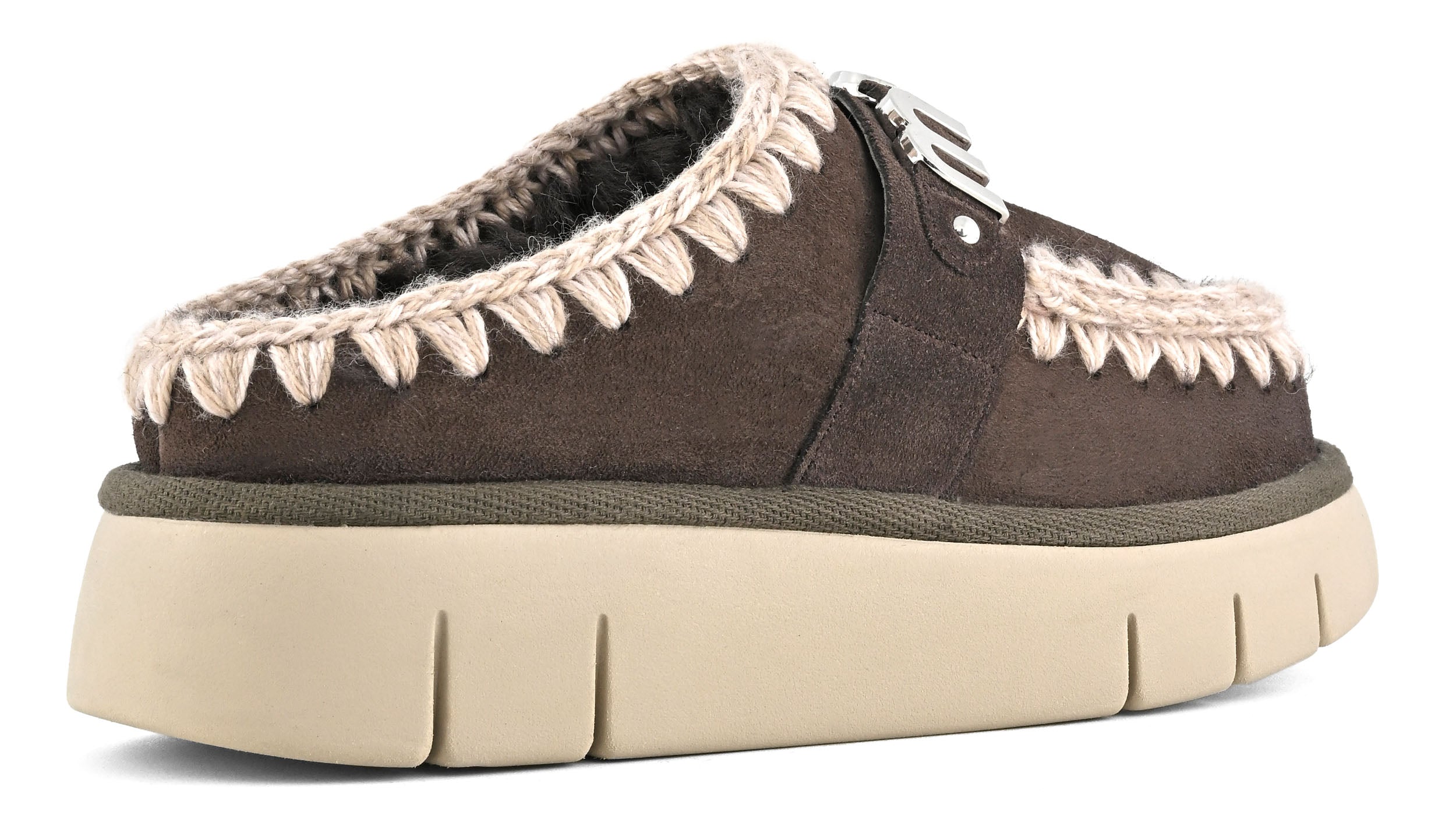 Mou Bounce Clog FW531001A ciabatta montone mocha