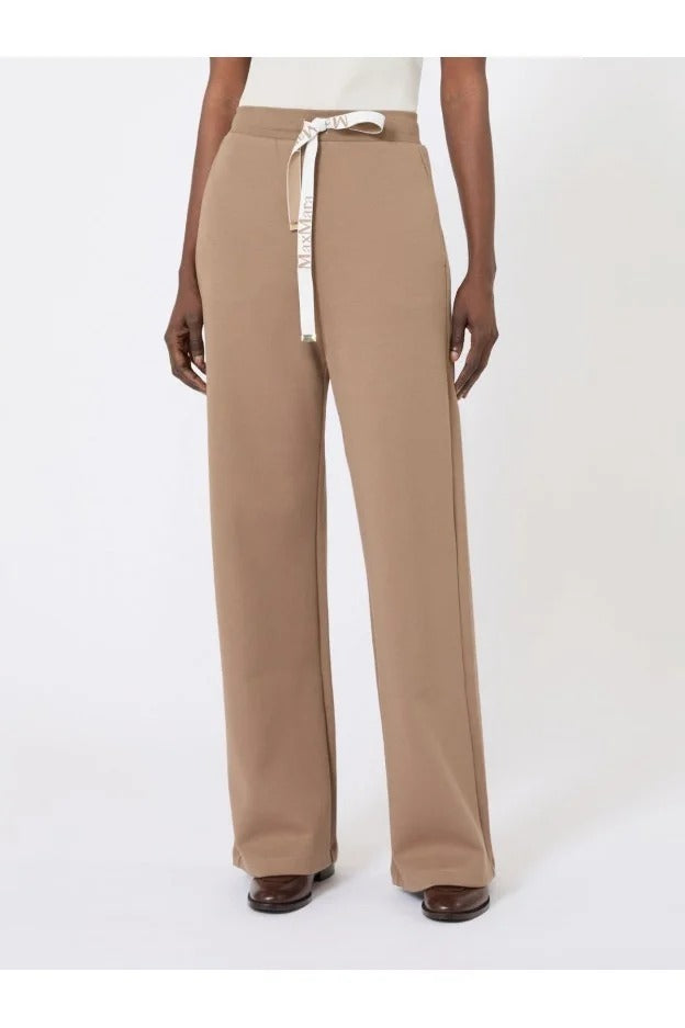 'S Max Mara Bali SMMBALI006 Pantalone Donna Cammello Jersey