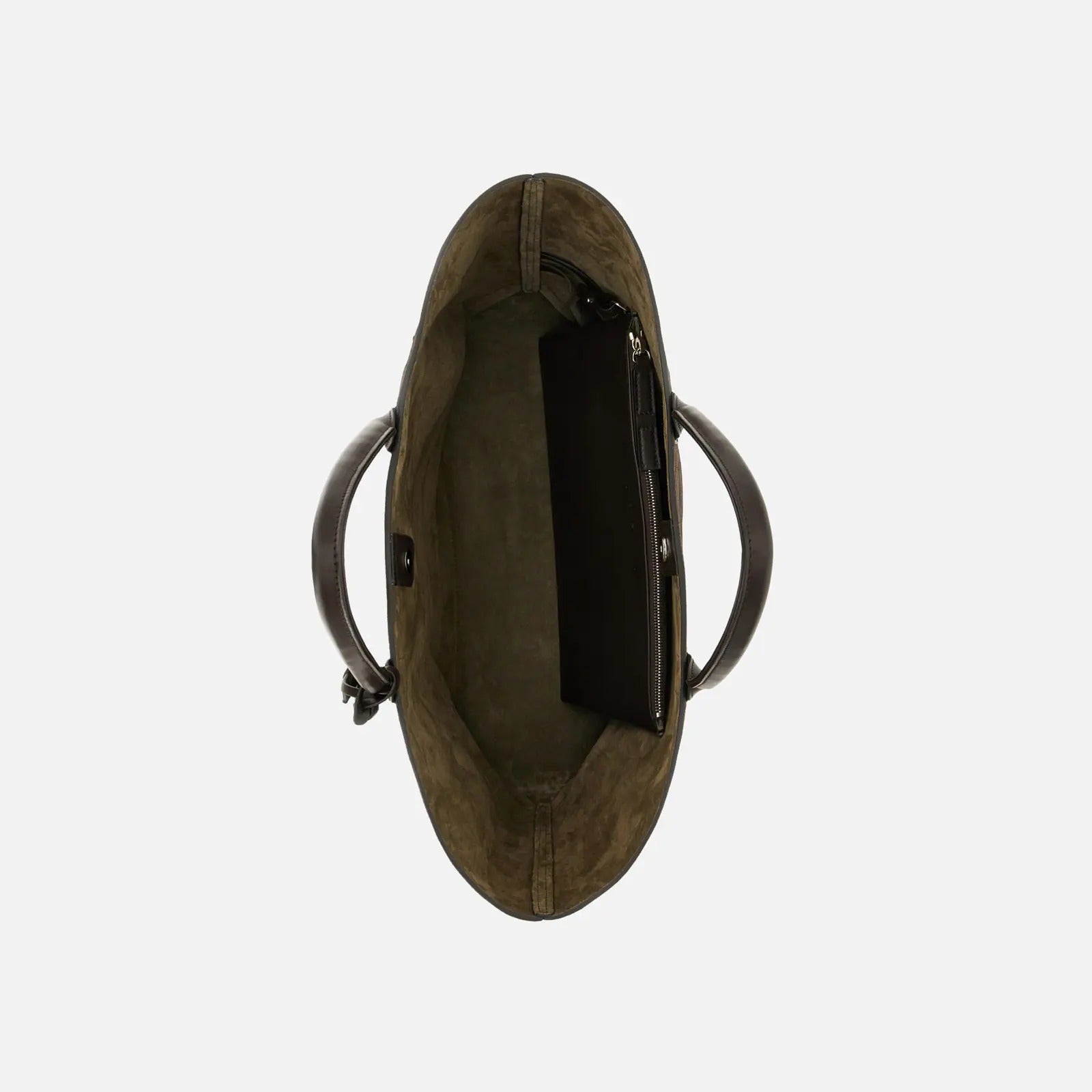 Hogan Address KBW01TA3300UGMS808 borsa shopping marrone