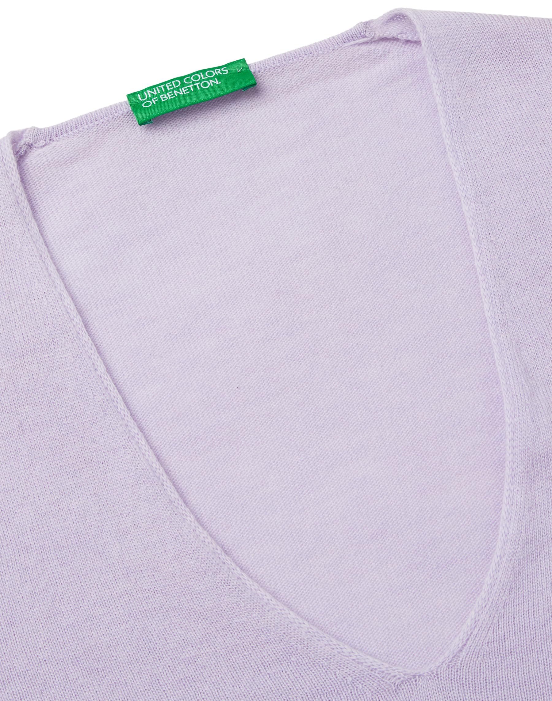 Benetton Maglieria Maglia Scollo V Donna Regular