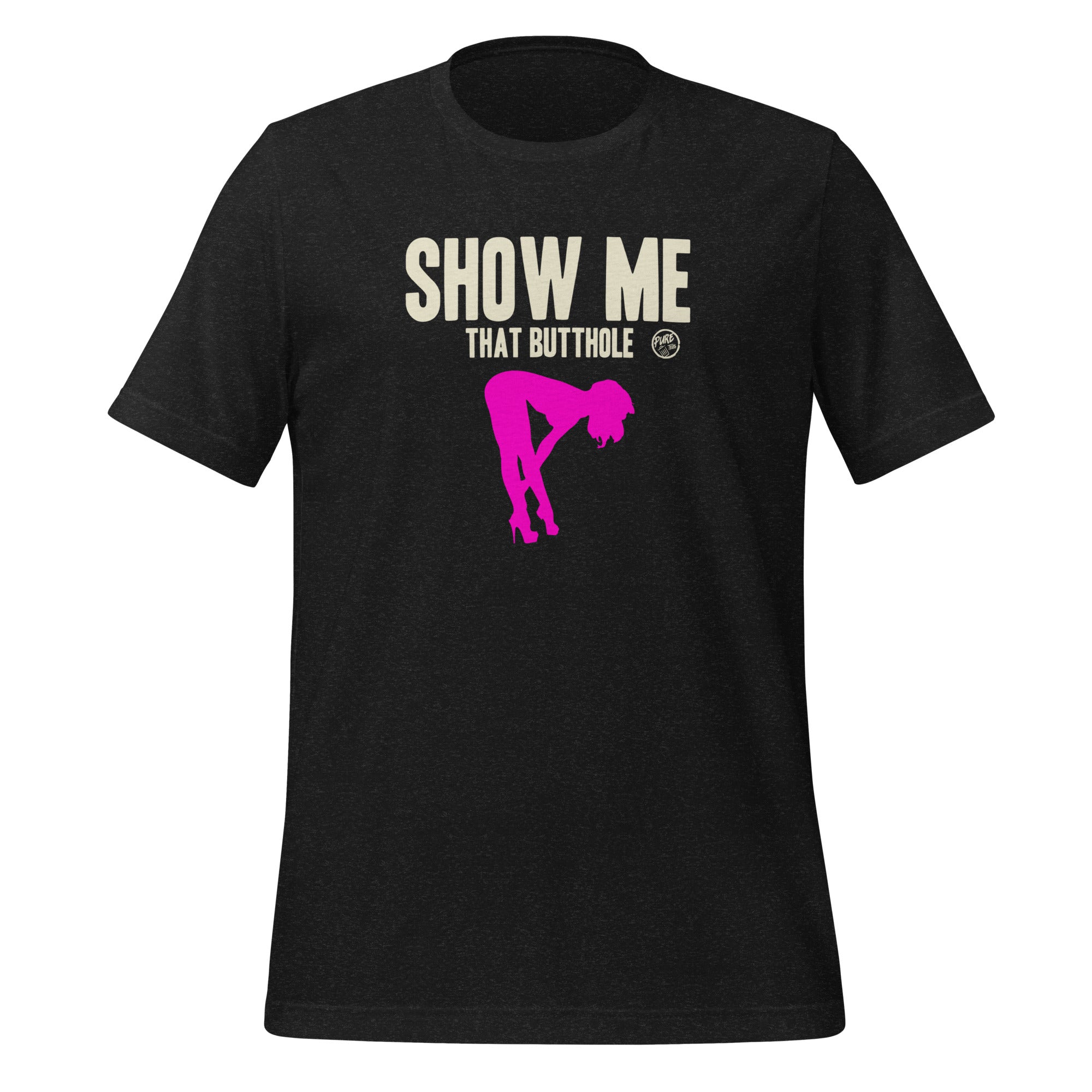 Pure Trash Show Me That Butthole t-shirt uomo verde