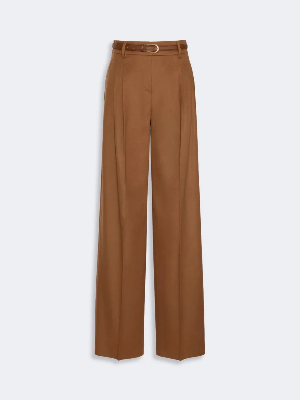 Max Mara Studio Cocco MSTCOCCO025 Pantaloni donna cuoio lana