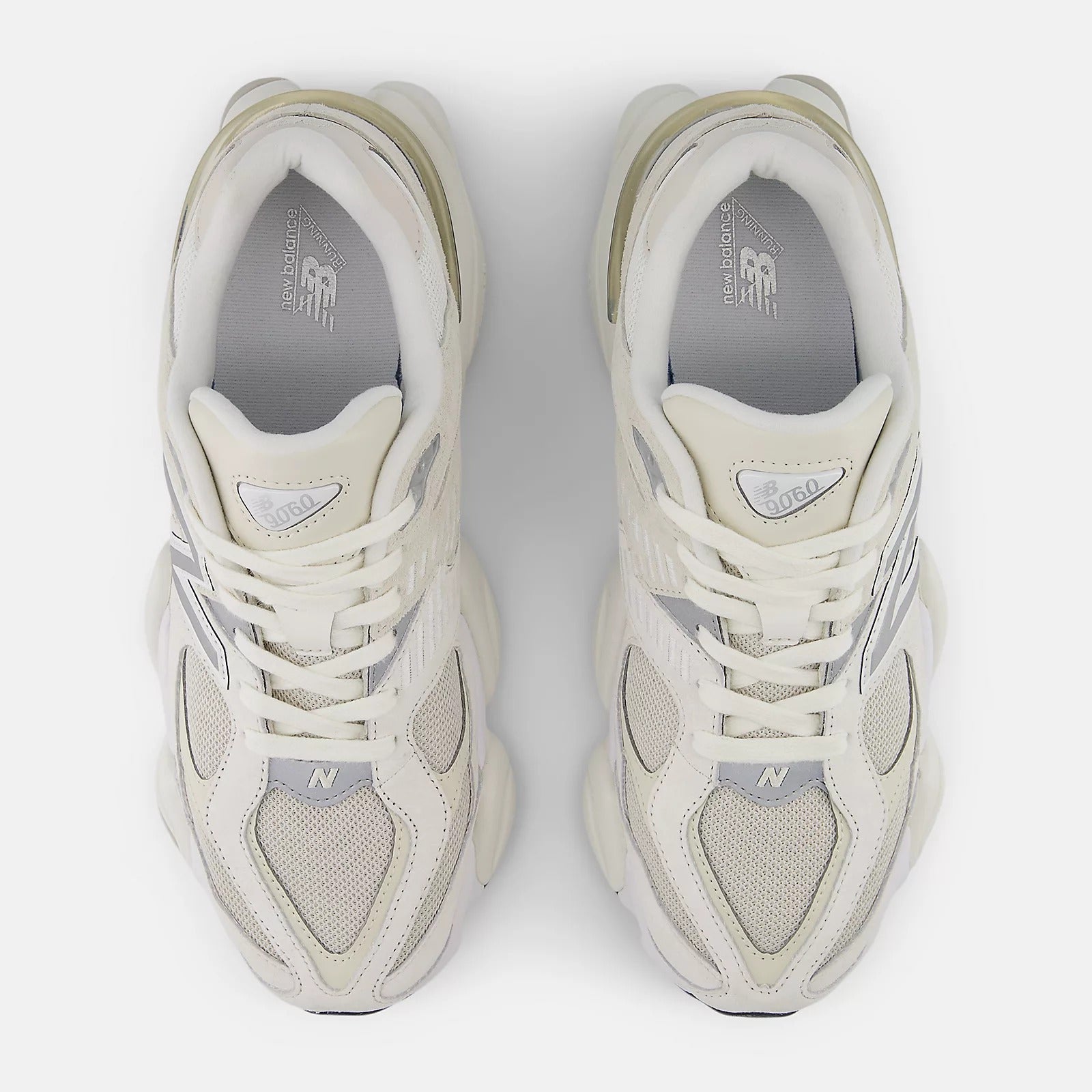New Balance 9060 U9060WHT sneakers sea salt bianche mesh
