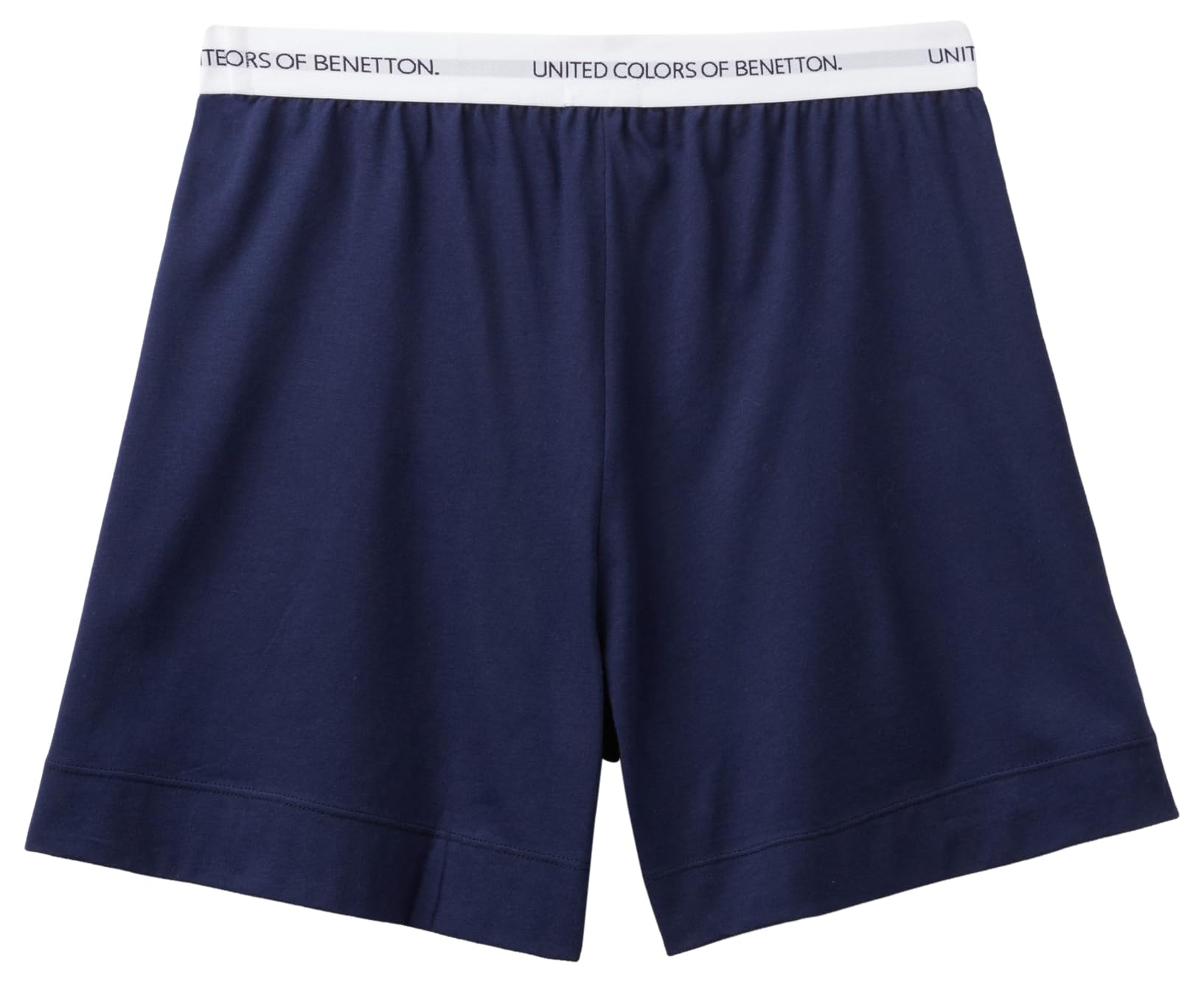 Benetton Shorts Pigiama Donna XS Blu Notte jersey