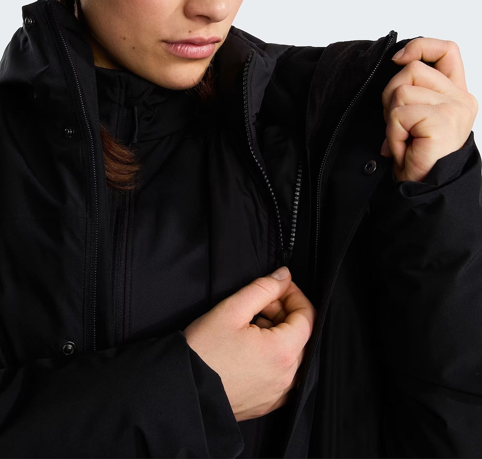 The North Face Suzanne Triclimate parka donna nero 3 in 1