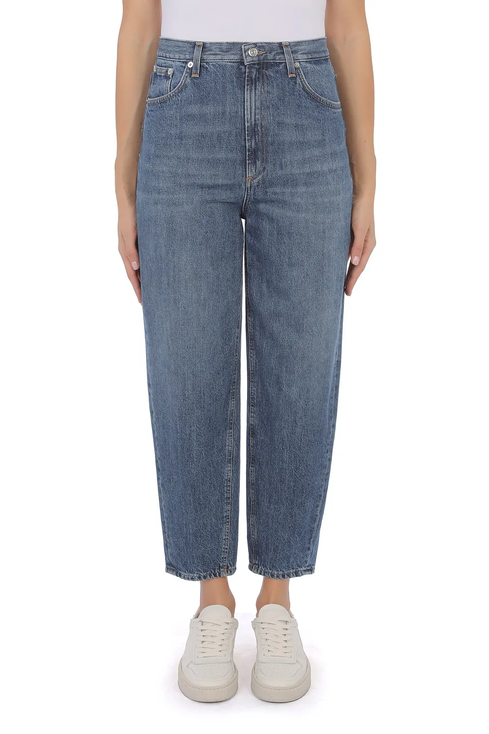 Dondup Bessie DP784 DFE338D Jeans Donna Blu Loose