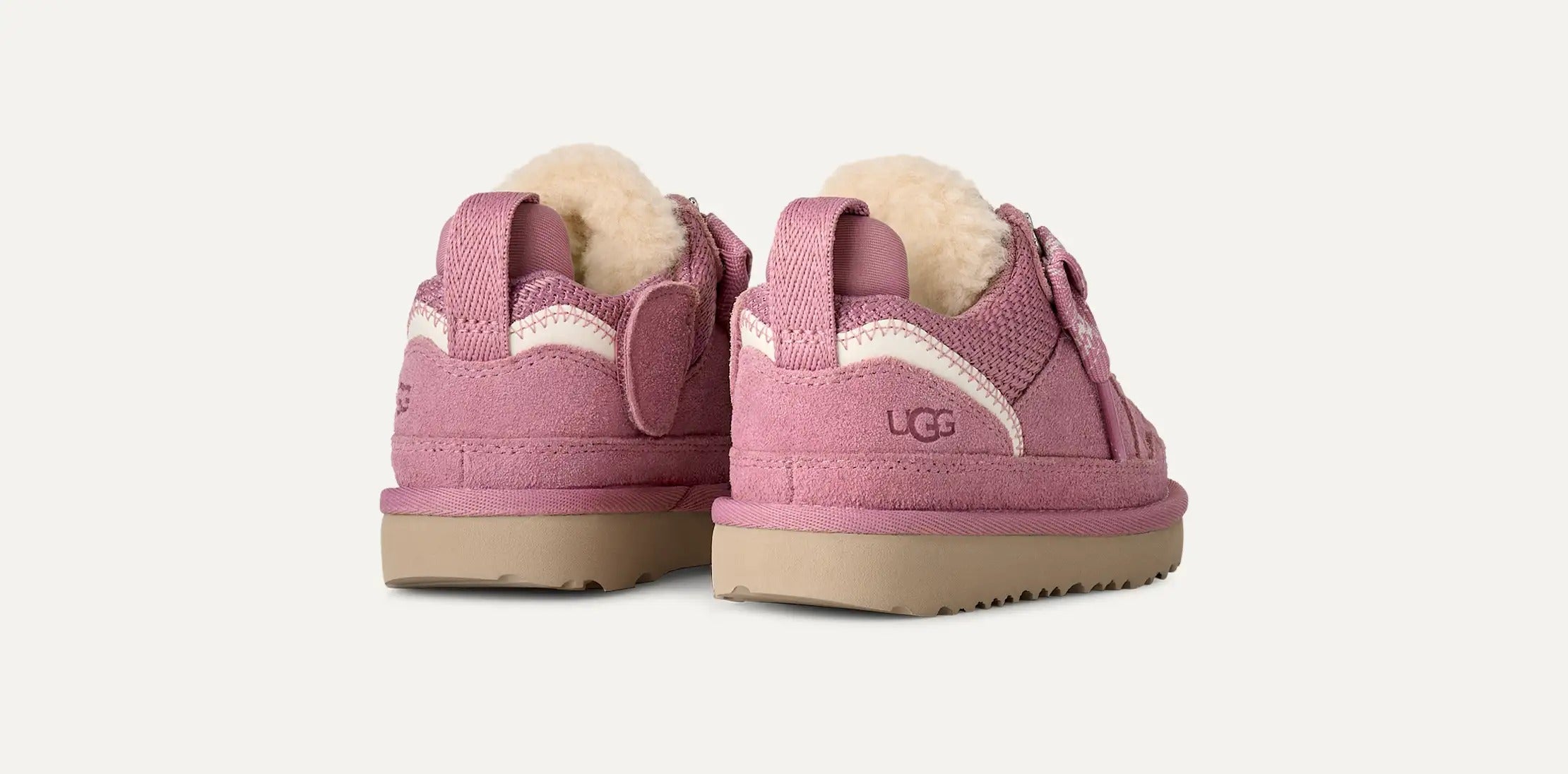UGG Lowmel 1152410T Sneakers Bambino Dusty Orchid Velcro