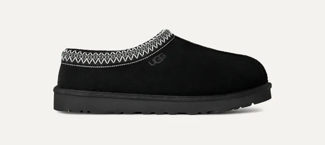 Ugg Tasman II 1174671 Ciabatta Uomo Nera Camoscio