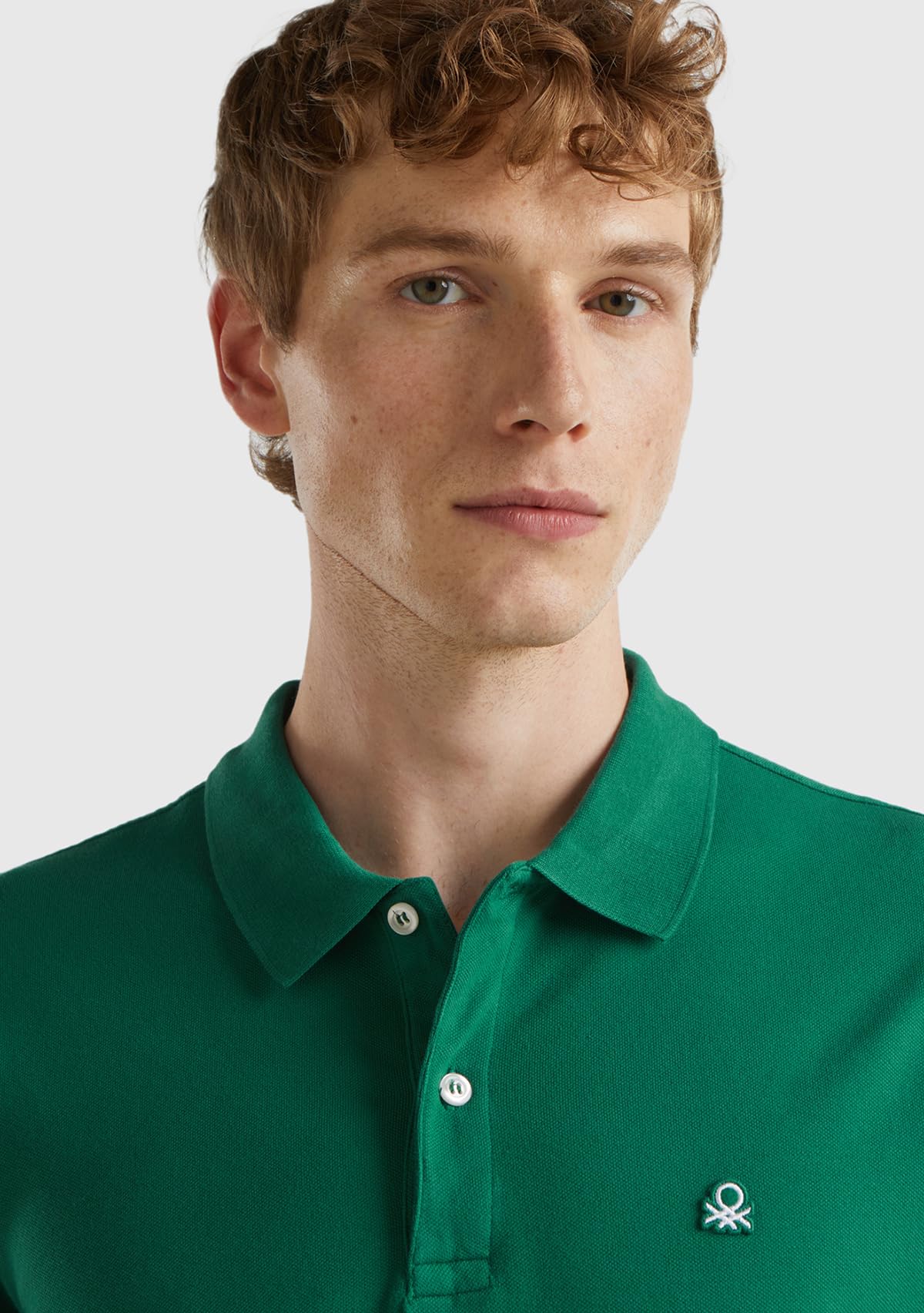 United Colors of Benetton Polo Uomo Manica Corta Cotone Casual