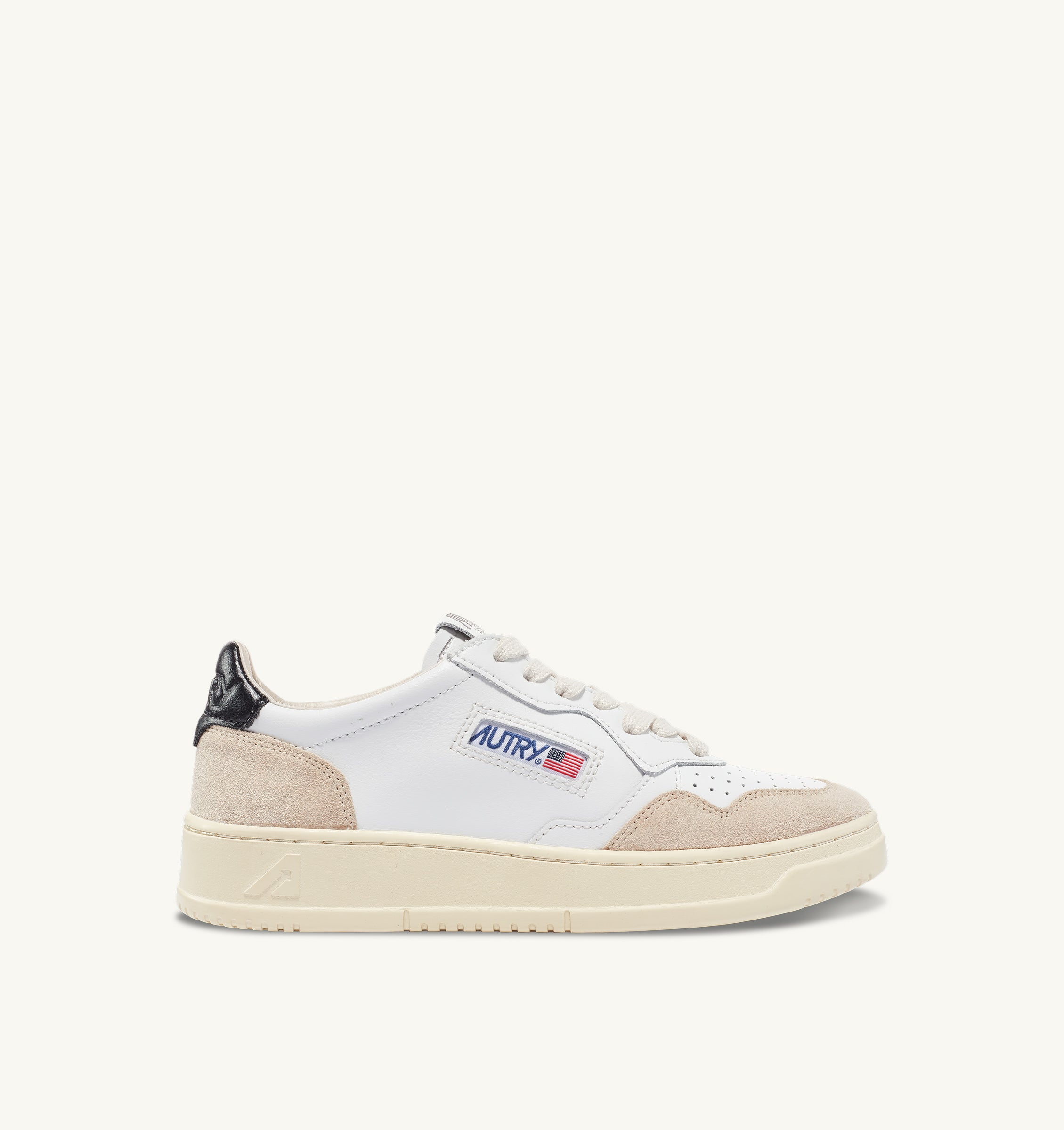 Autry Medalist Low AULM-LS21 Sneakers Uomo White Beige 43