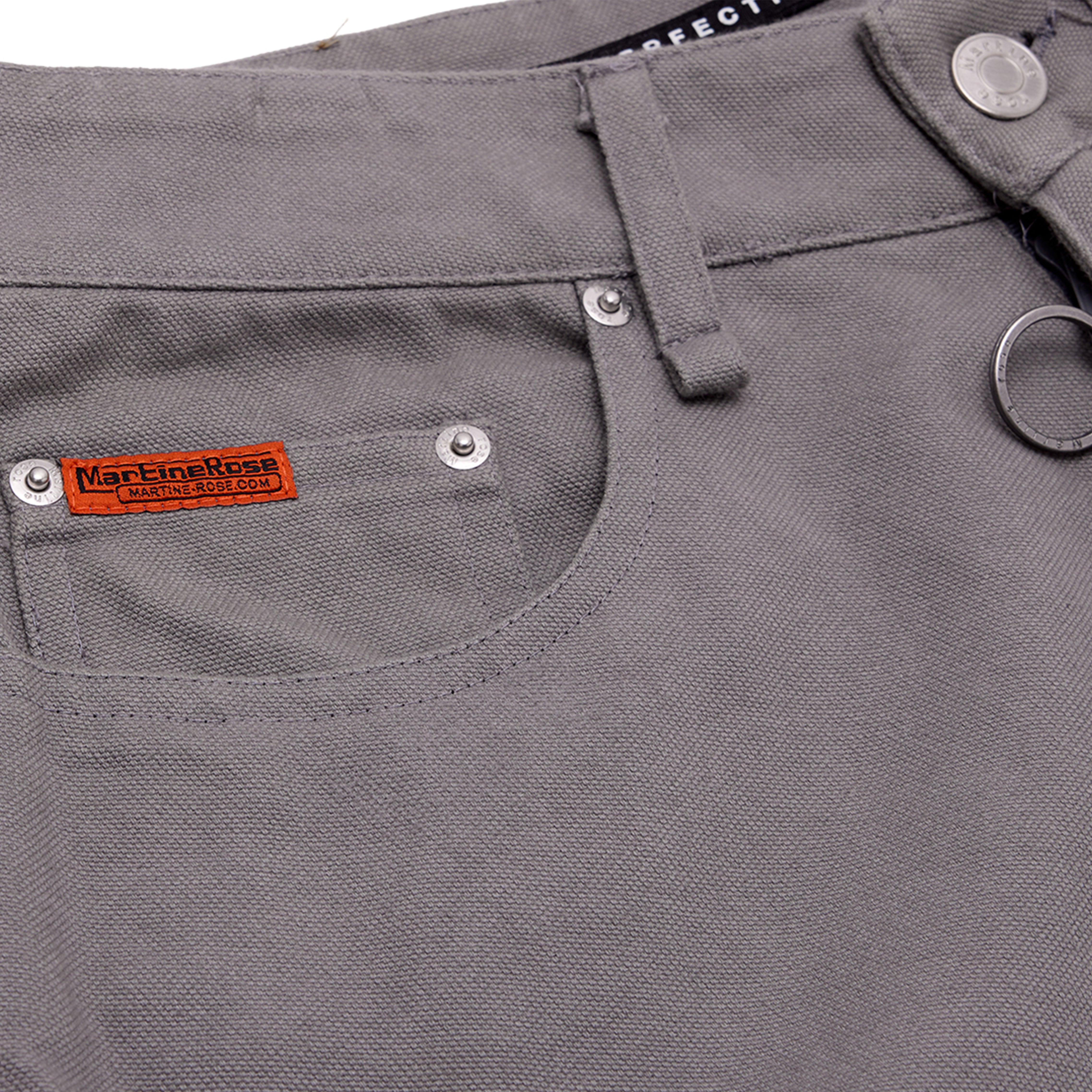 Martine Rose Utility pantaloni tuta grigi cotone