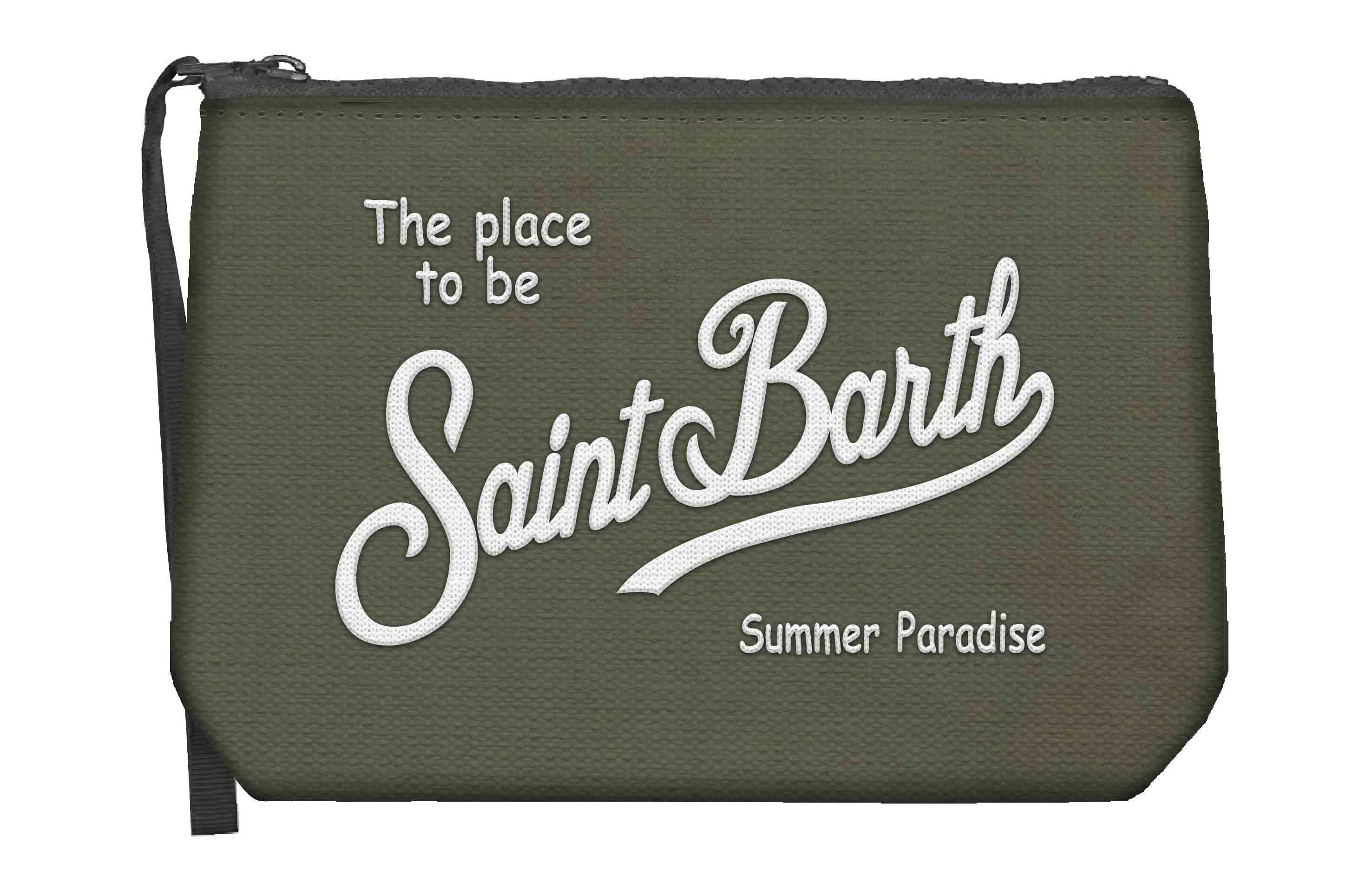 MC2 Saint Barth Aline Pochette Canvas Militare