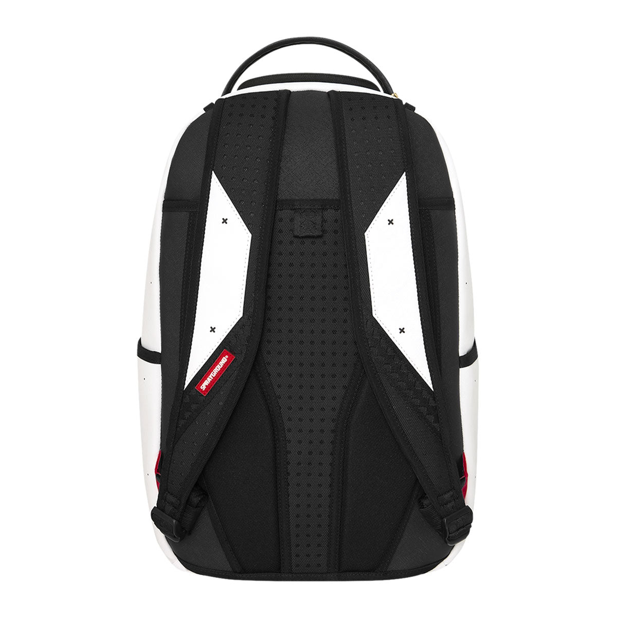 Sprayground 910B8427NSZ Zaino Bianco Shark Liquid Chrome PVC