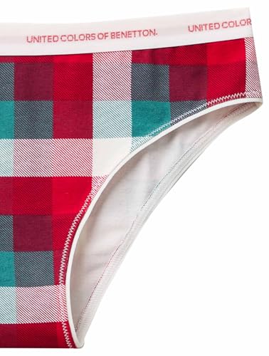 Benetton Intimo Slip Donna Cotone XS Elastico Logato