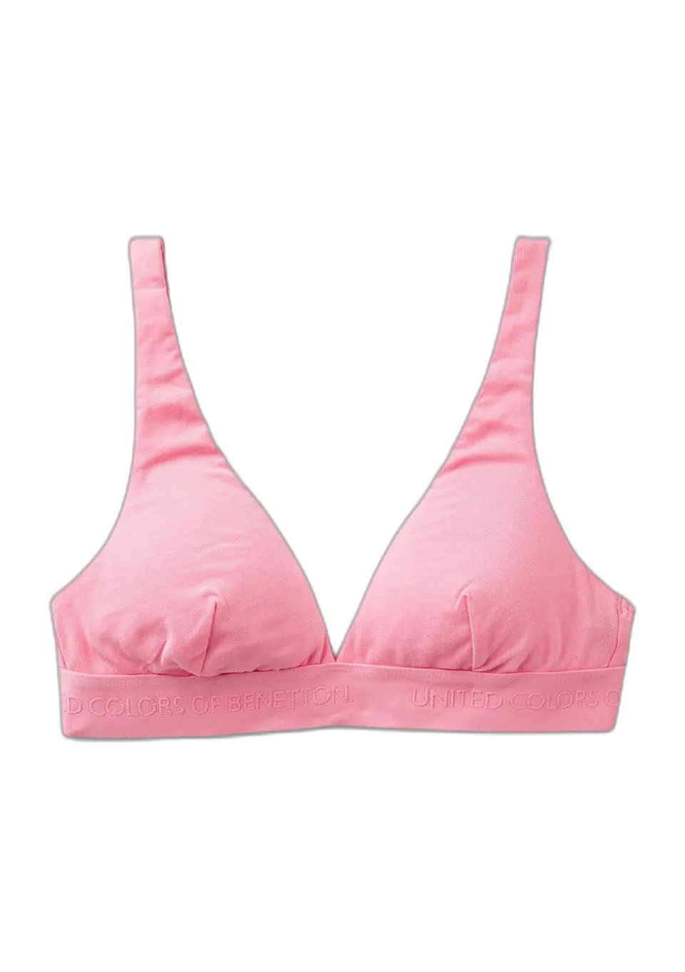 Benetton Intimo e Pigiami Reggiseno XS Rosa 38e Cotone Bio