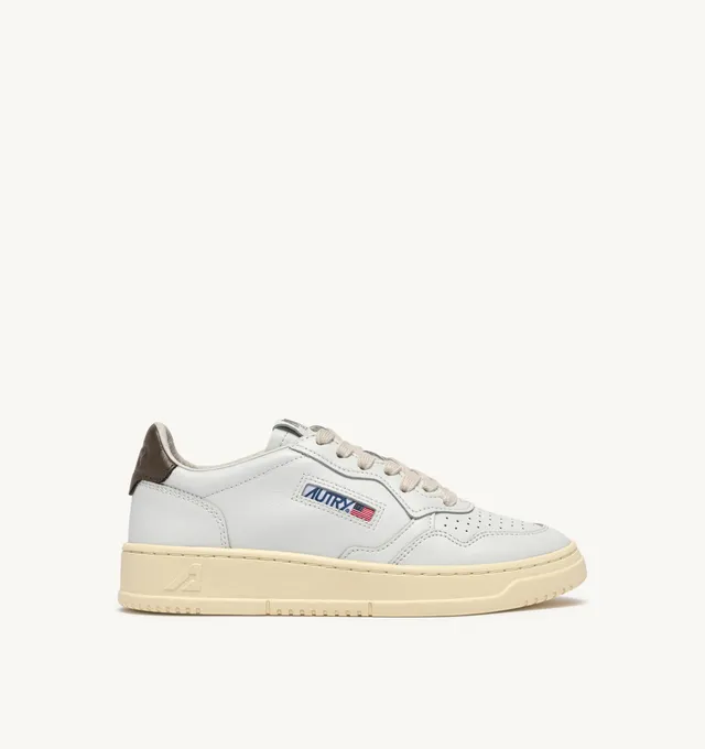 Autry Medalist Low AULM-LL28 sneakers white choco pelle
