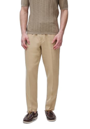 Benetton Pantaloni Uomo Pince Gamba Morbida Cotone