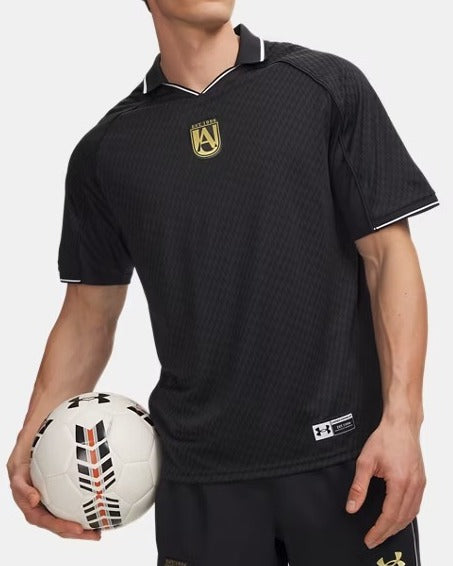Under Armour Terrace 77-6009881 Polo Uomo Black Jacquard