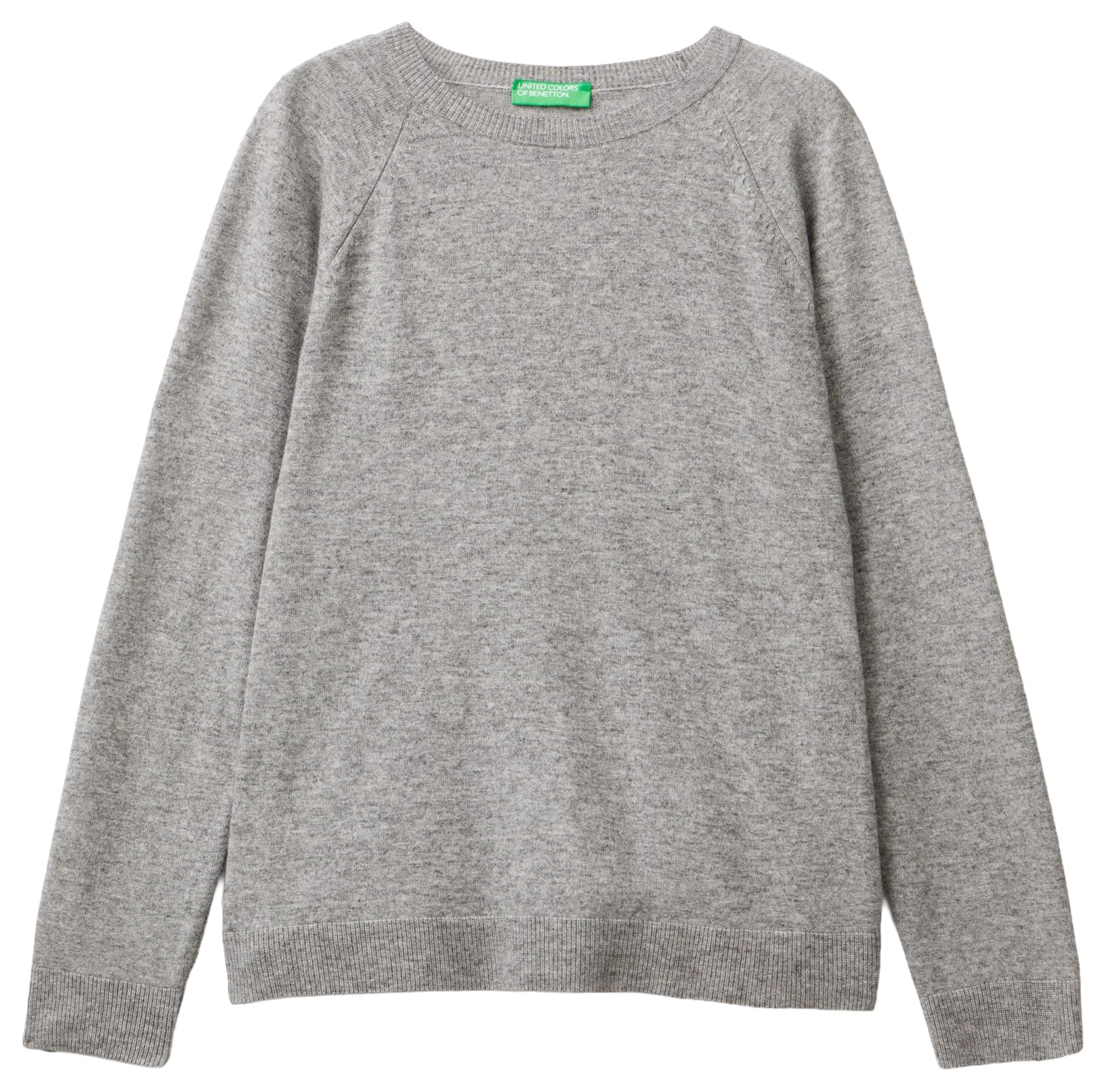 Benetton Maglieria Maglia Donna Marrone Lana Girocollo