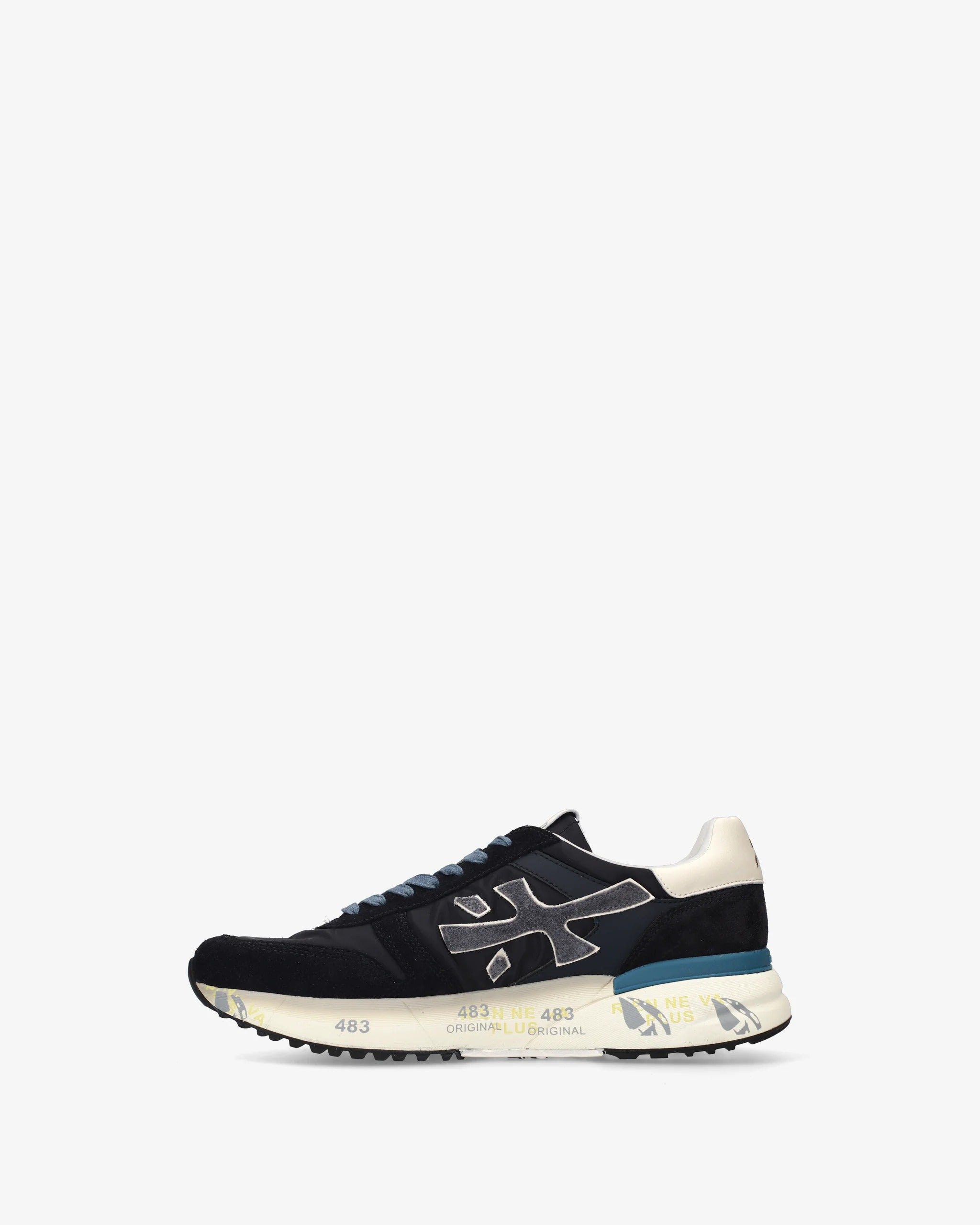 Premiata Mick 7716 sneaker uomo navy tessuto tecnico