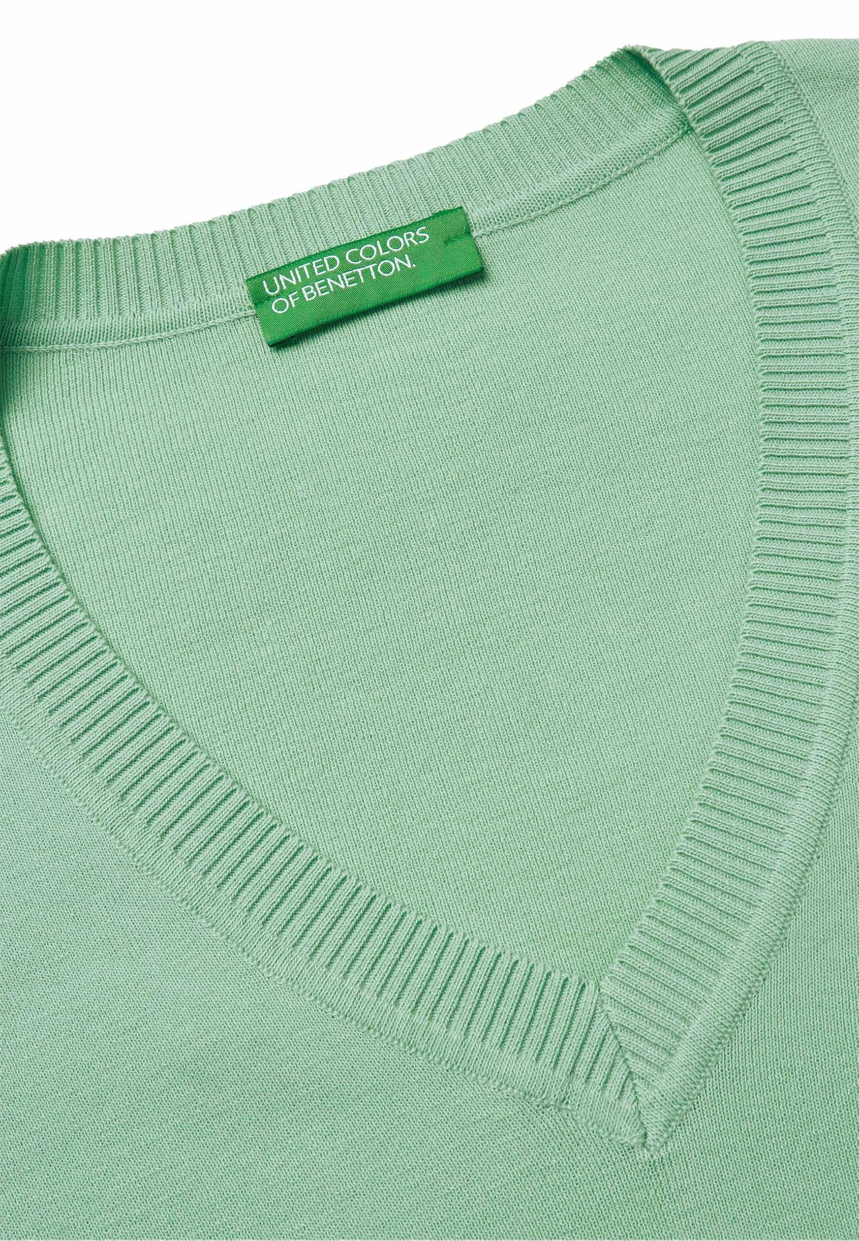 Benetton Maglieria Scollo V M/L maglia scollo a V manica lunga