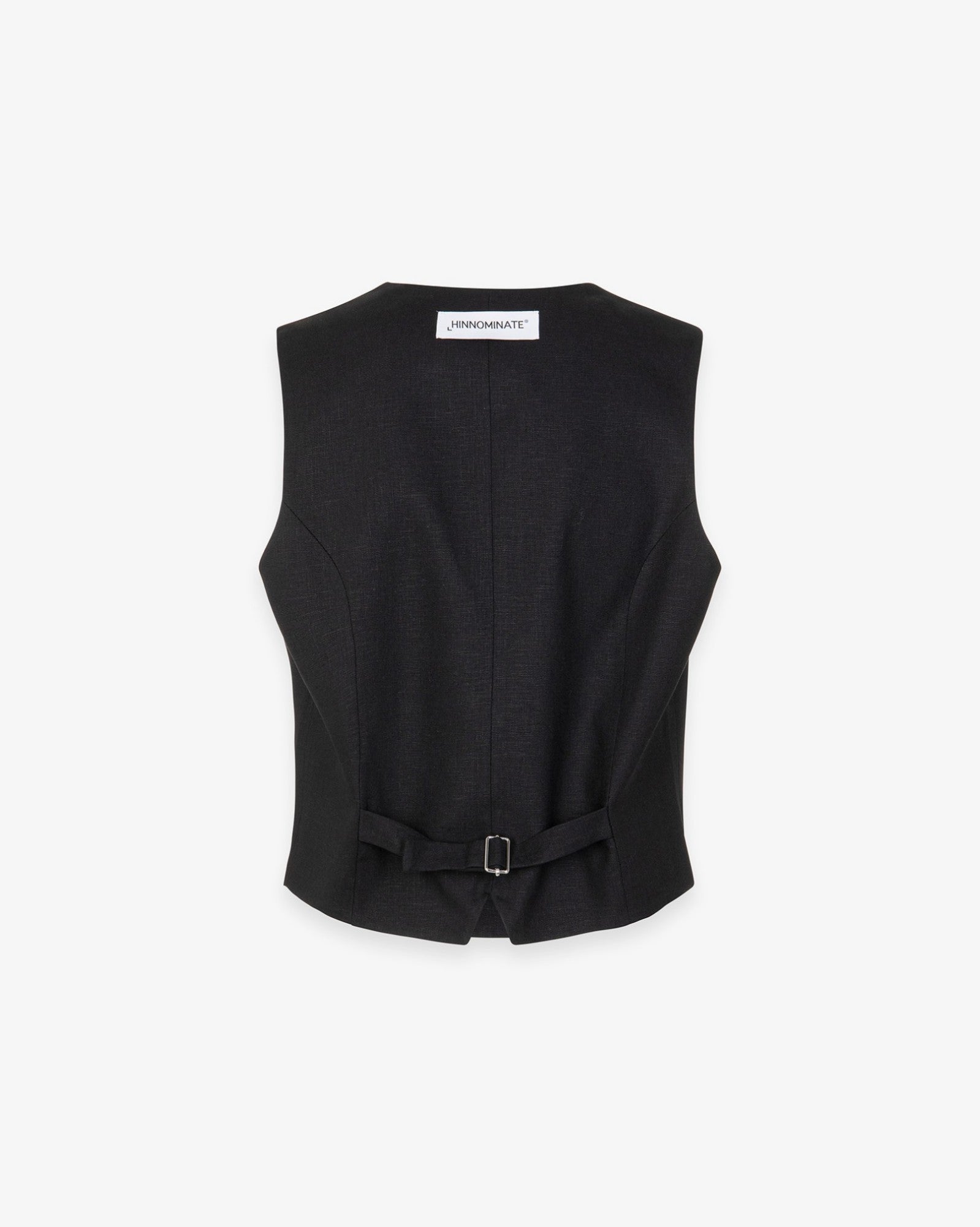 Hinnominate HMABW02628 gilet lino donna nero
