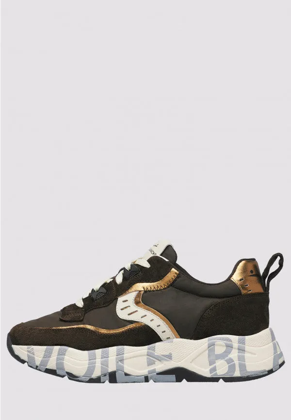 Voile Blanche Club 105 2017475 sneaker marrone bronzo