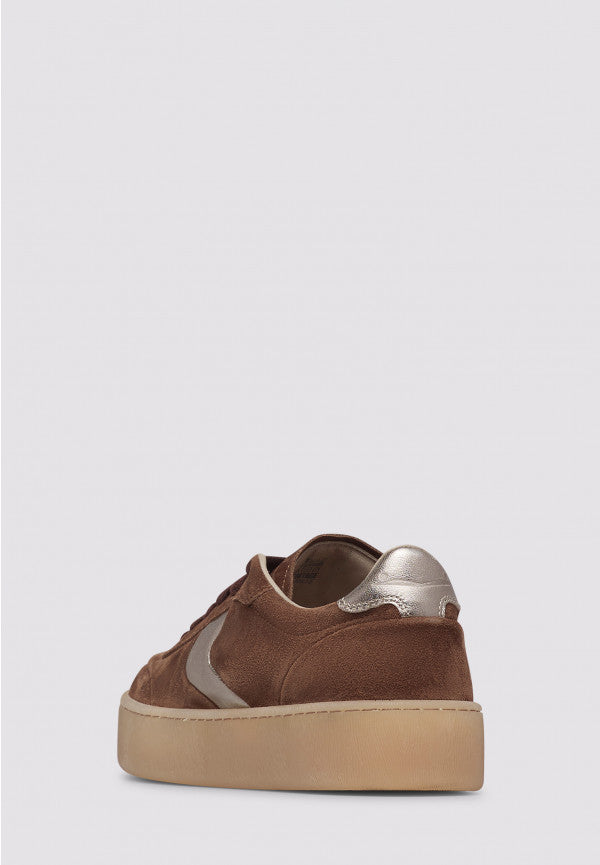 Voile Blanche Mind 02 W sneaker donna marrone scuro camoscio
