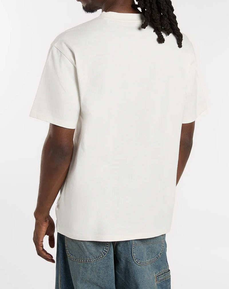 Dickies Loretto DK0A89EN t-shirt uomo ecru cotone