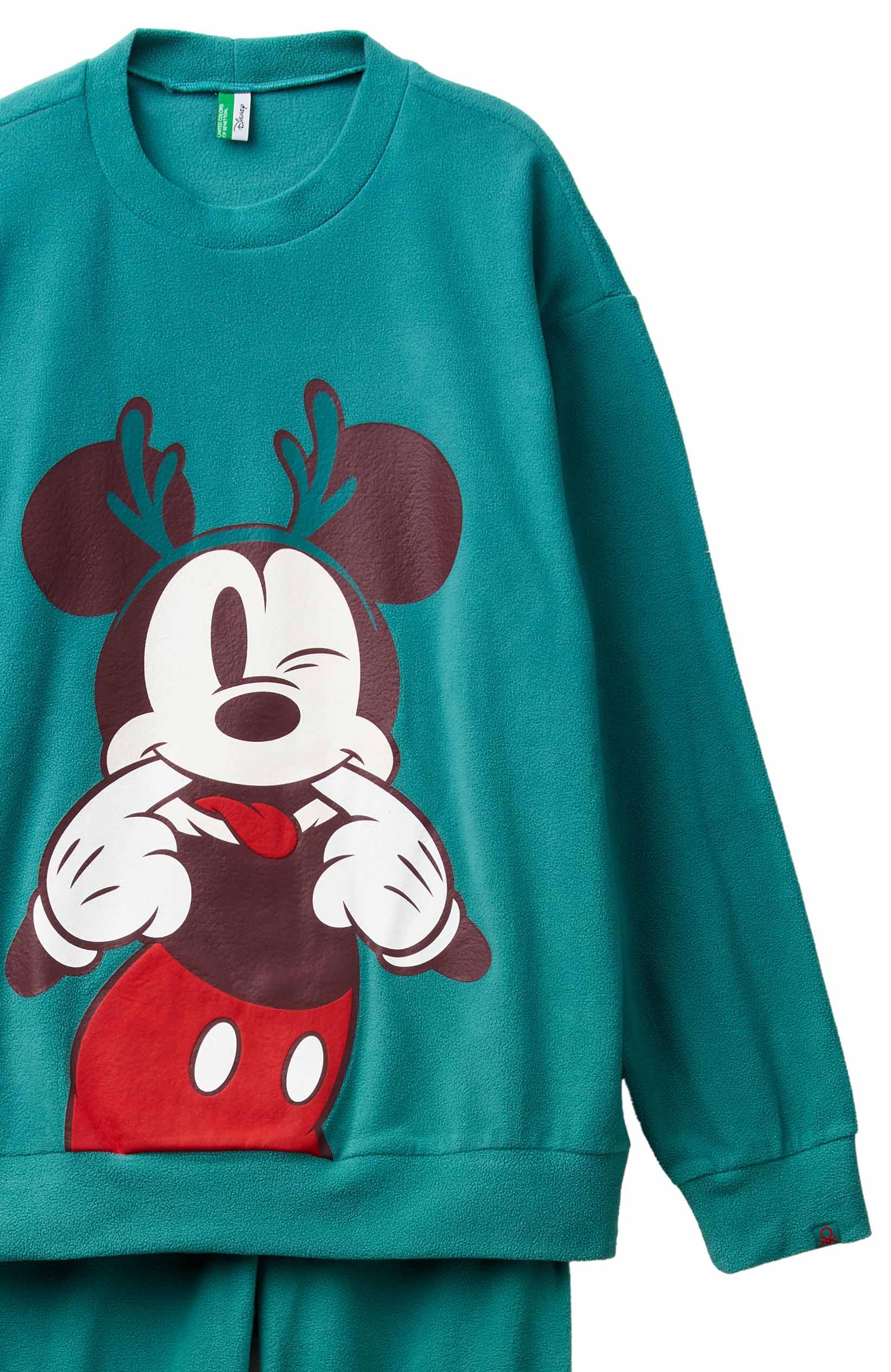 Benetton Intimo 3I474P032 Pigiama Uomo S Pile Disney